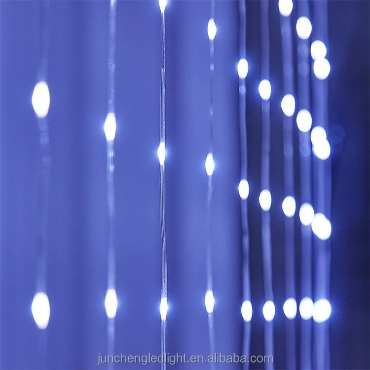 Decoracion de Navidad Leather Wire Led Garland Fairy Curtain Light
