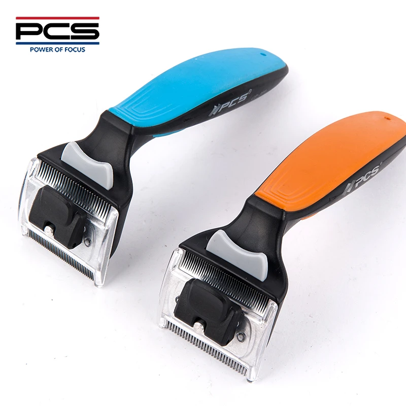 Инструмент для ухода за питомцами двусторонняя щетка для вычесывания зубов безопасная Нижняя щетка для вычесывания питомцев расческа для Собак Коврики для спутывания