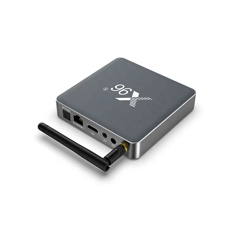 High Quality X96 X9 Android 9 System TV Box Amlogic S922X Powerful Chip HDR 10+ Metal Shell 3D Display Smart TV Box X96 X9