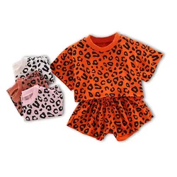 2 шт., Топ с длинным рукавом и круглым вырезом + штаны