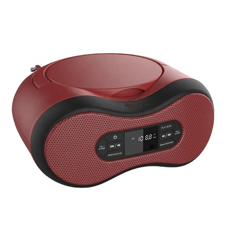 Fanske Настольный ЖК-дисплей Bluetooth радио портативный Cd Tape Player Бумбокс