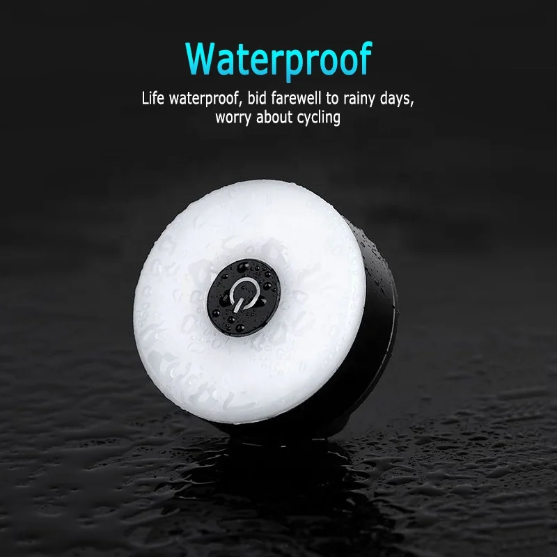 5 видов цветов USB Перезаряжаемый задний фонарь для велосипеда, водонепроницаемый велосипедный фонарь, велосипедный фонарь