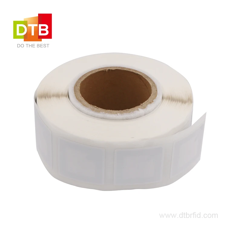  DTB 13.56mhz Library Book Sticker ICODE SLIX2 Adhesive RFID