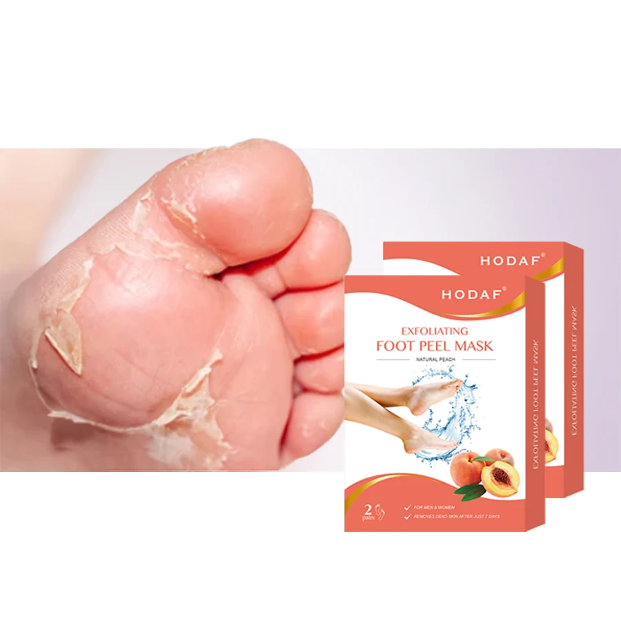 Foot Peel Mask 2 Pack Peeling Away Calluses And Dead Skin Exfoliating Foot Peel Mask Manufacturer