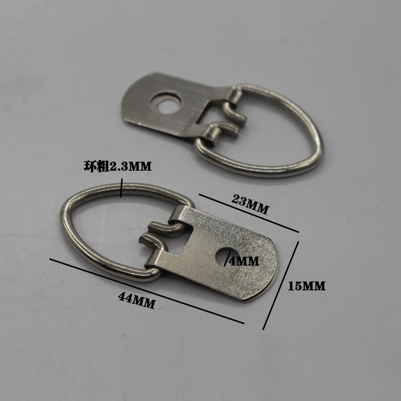 Silver single hole hanger rings photo frame hardware accessories