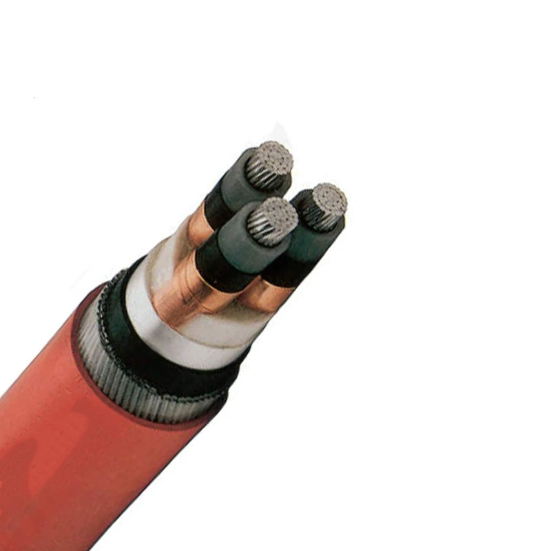 120mm2 xlpe power cable 11kv xlpe insulation power cable 3 Cores  power cable