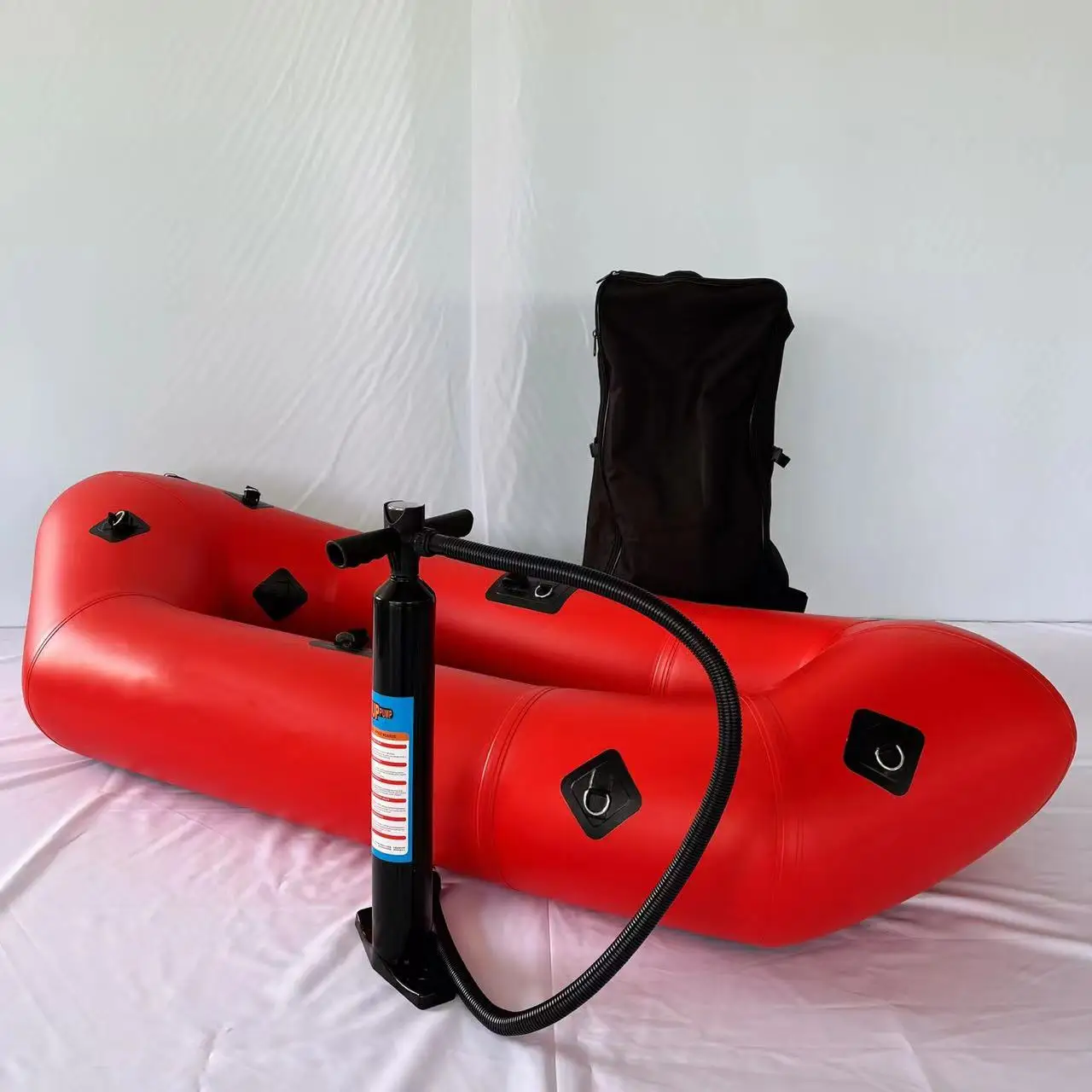 PVC/ TPU Inflatable Water Water Sport Packraft PVC Boat for 2 Person