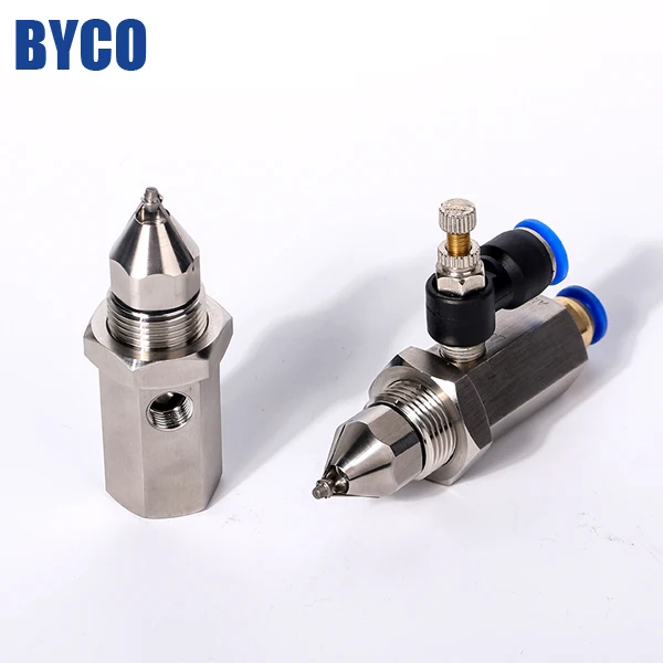 BYCO SK508 SV882 SV980 Ultrasonic water atomizer nozzles for thin film