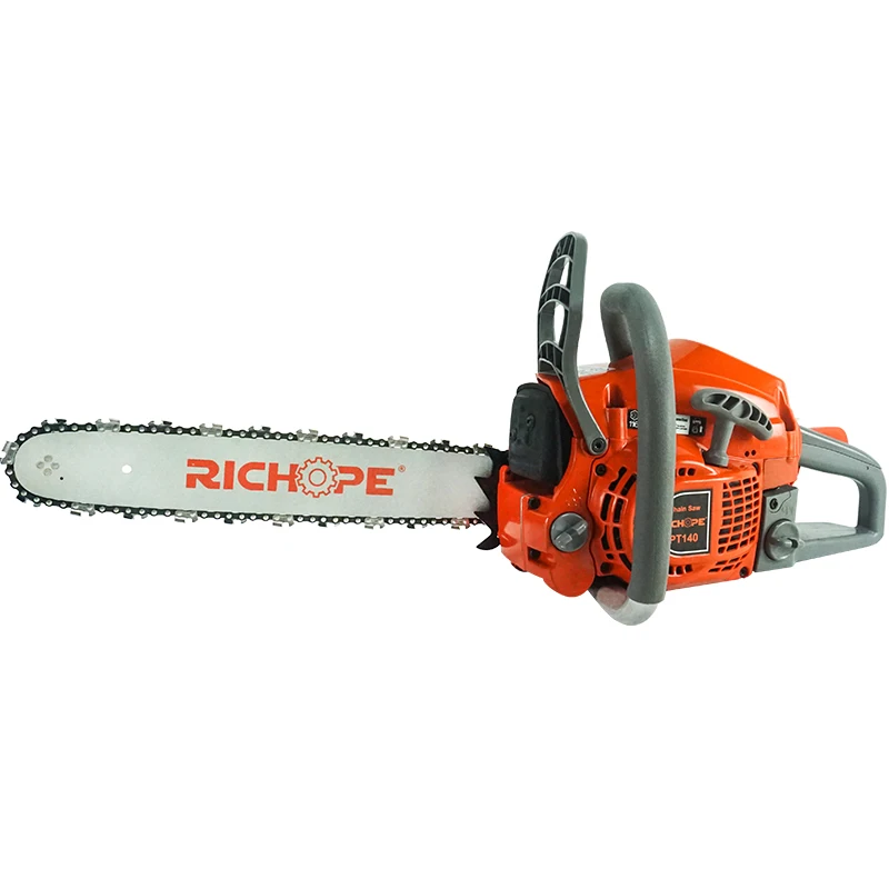 39.6cc High quality gasoline chainsaw PT140 gasoline chainsaw/1.7kw petrol chainsaw heavy engine 40cc 2 Stroke CE Approved