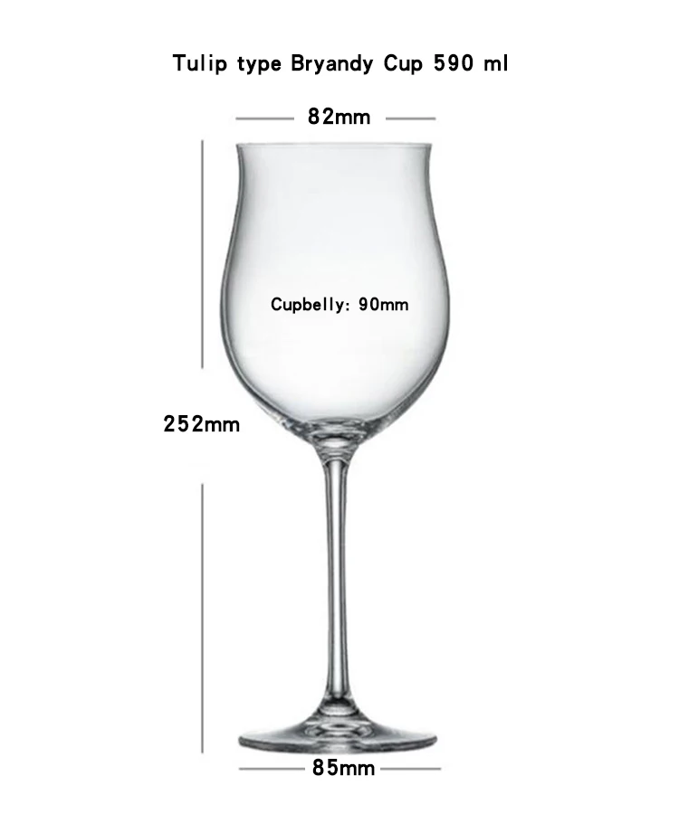 New Riesling Pinot Grigio Red Wine Glasses Crystal Glass Long Stem Wine Tumbler For Bar Hotel Party
