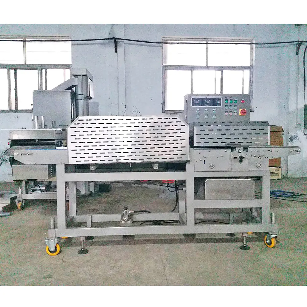 Automatic Haslet Cutter Slicer Pork Fillet Strip Shredding Beef Chicken Meat Cutting Machine Price