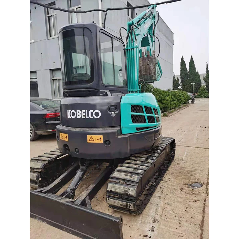 Секундная стрелка закрытой кабиной для мини-экскаватора kobelco б/у 5 тонный экскаватор SK50 SK50SR SK50SR-3