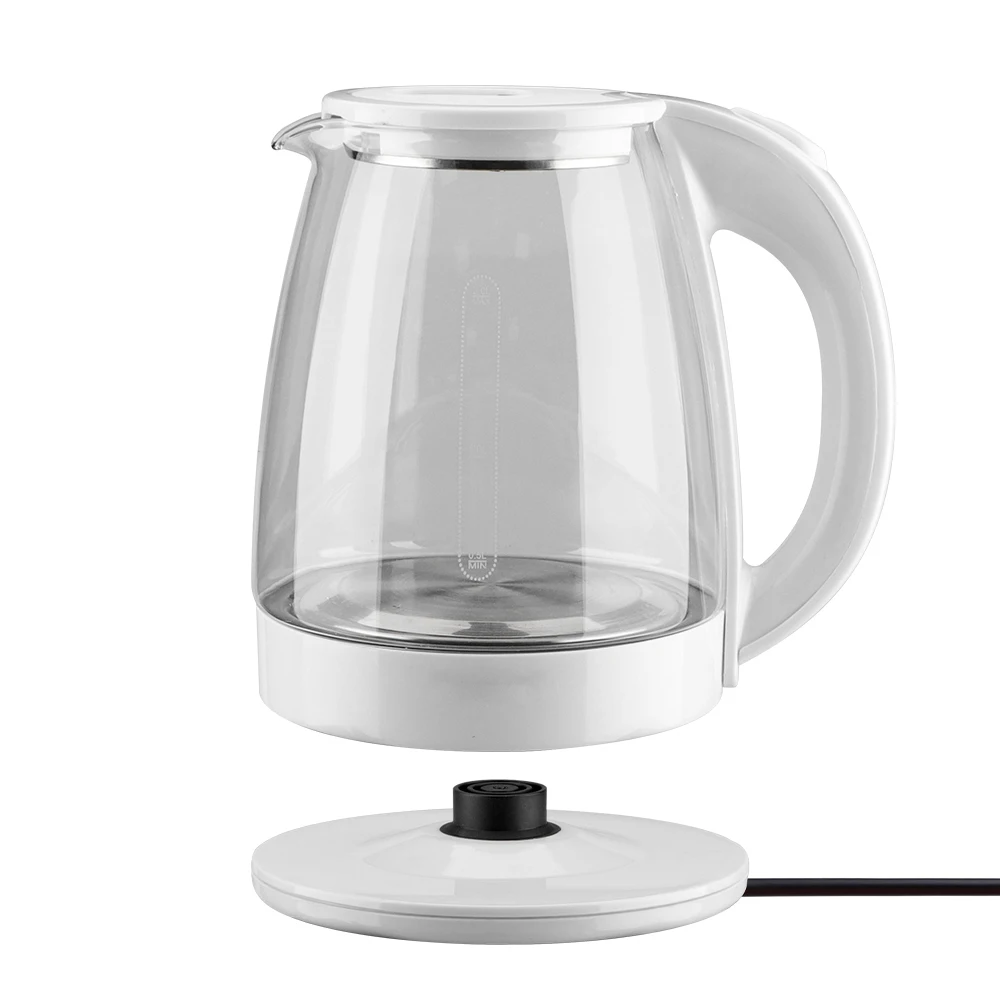 Factory Store Boil-Dry Protection Led Light 2L Water Boiler Water Kettle Glass Electric Kettle