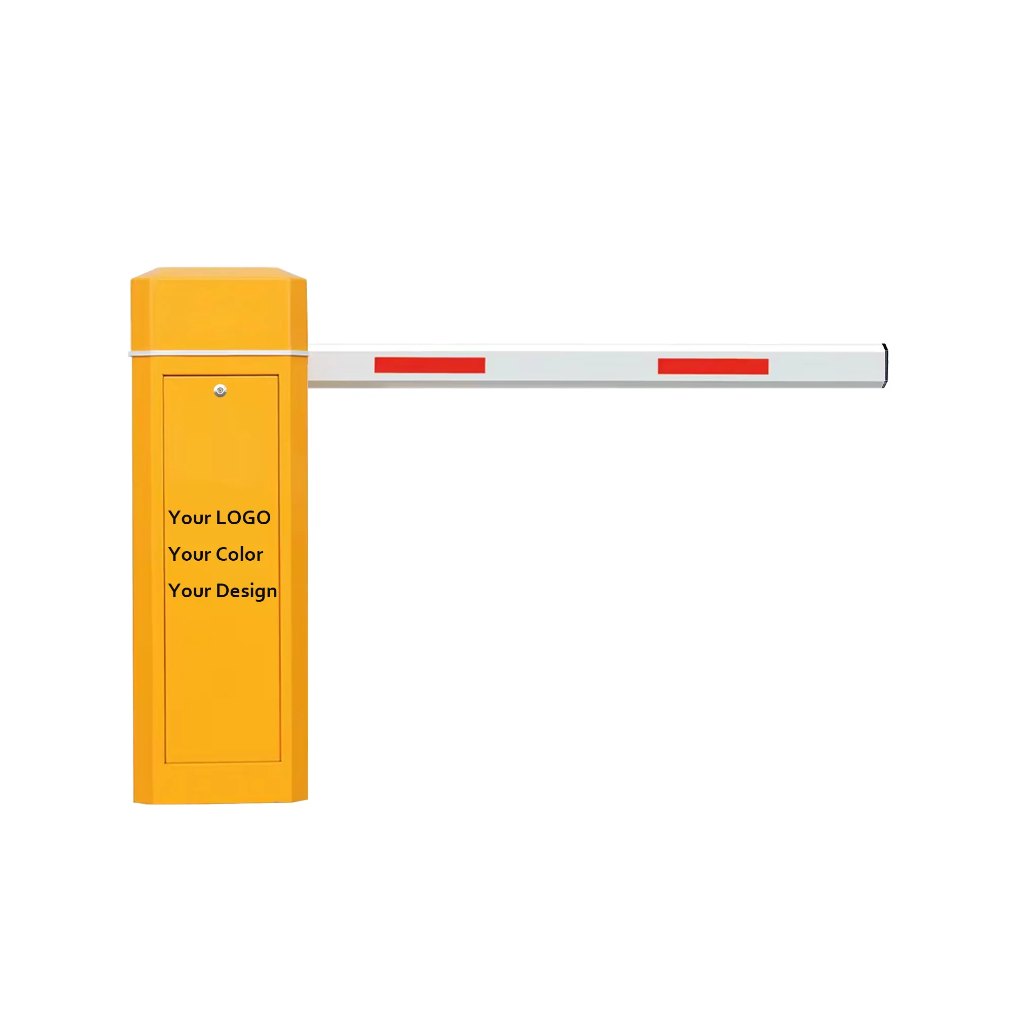 XINGGUANGYI Custom LOGO Park Lot Equipment Auto Electric Arm Rfid Automatic Traffic Car Parking 6m Straight Boom Barriers Gates
