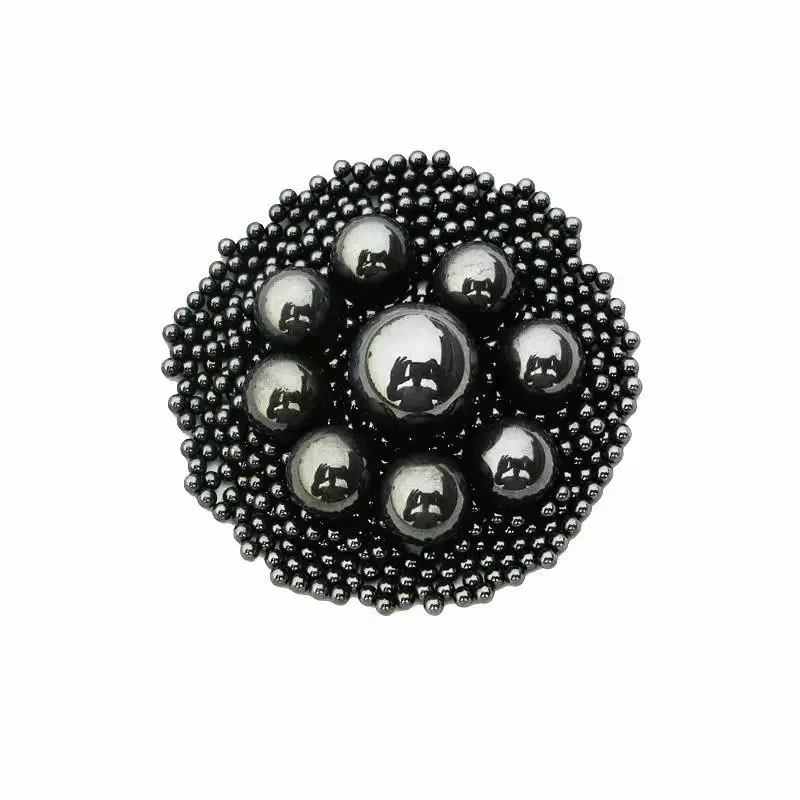 Spot 3mm to 30mm silicon carbide high hardness ceramic balls are not rusty, wear-resistant and stable magnetic insulation