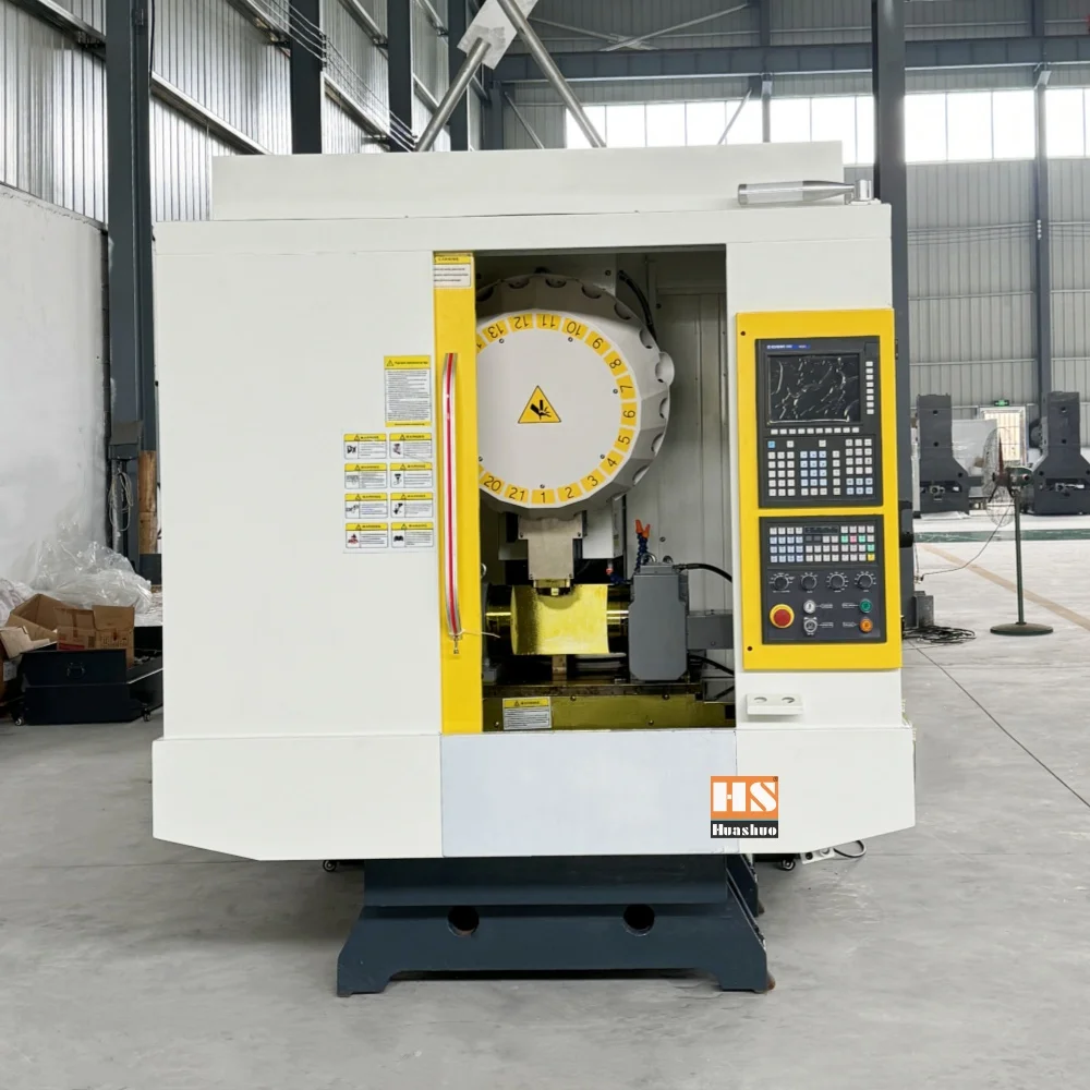 CNCN T6 Shandong High-Speed Single Automatic Mini Vertical Drilling Center New Condition GSK Control BT30 Machining Centre