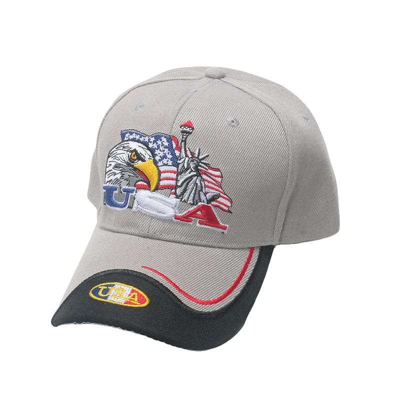 3D EmborderyFlag Baseball Cap for Men Women Adjustable Trucker Cap Snapback Breathable Dad Hat