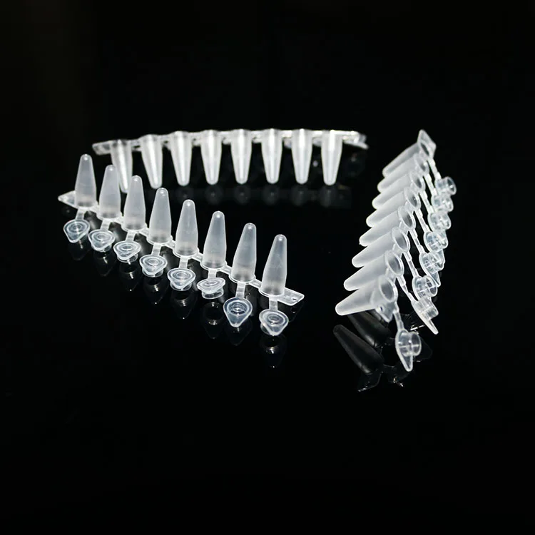 Laboratory 8 Strips 0.2ml Micro Centrifuge PCR Tubes