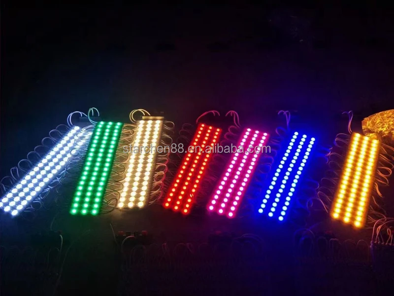 DC 12v 3led light 1.2w cold White smd 2835 mini injection led module