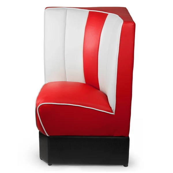 1950s retro diner booth seating furniture American retro diner booth sofa