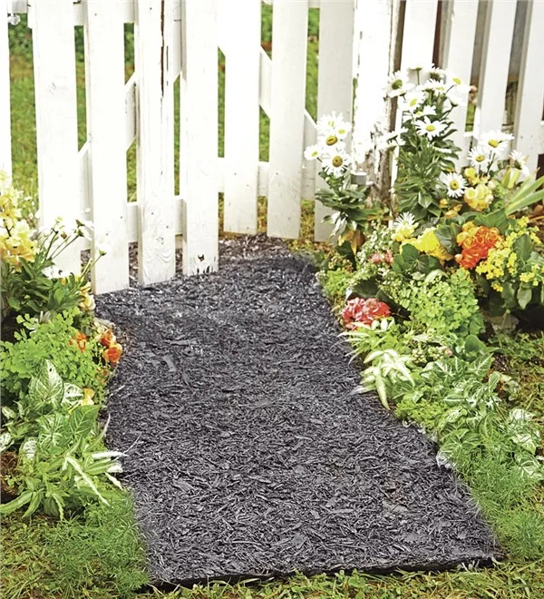 4-ft Rubber Landscape Edging