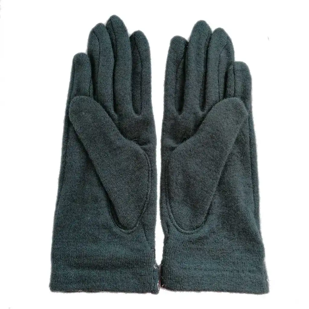 
Woollen custom ladies dressing fashion hand warm mitten winter gloves 