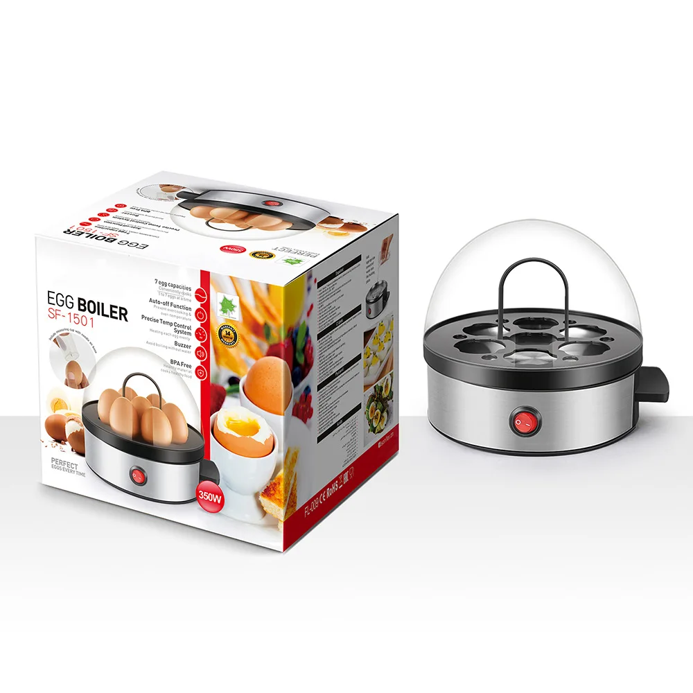 Kitchen Appliances Household Portable Automatic Mini Egg Cooker Machine Egg Boiler Electric Boiling Egg Steamer