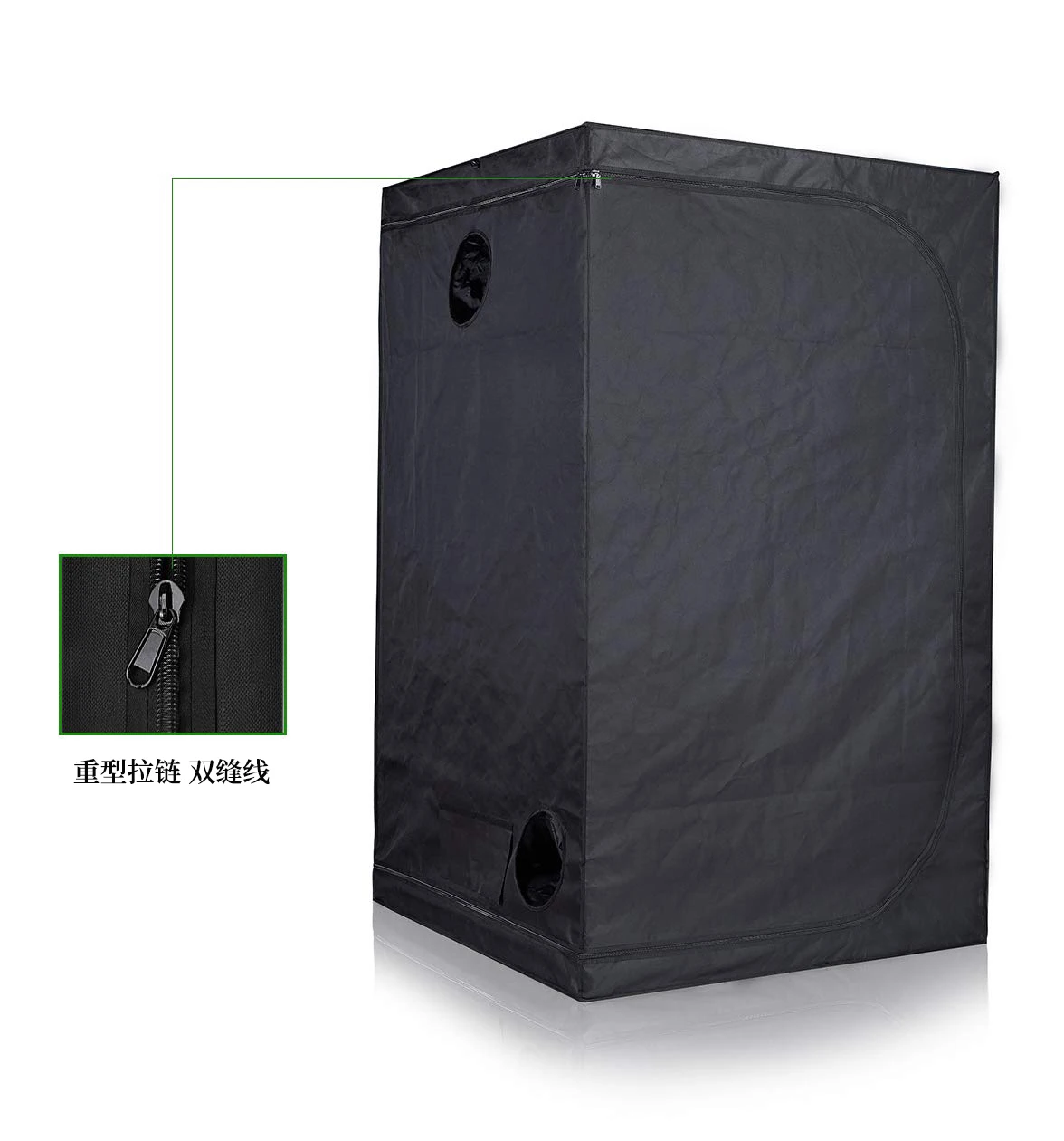  600D/1680D 100x100x180cm Factory wholesale hydroponic grow tent best seller indoor room for garden