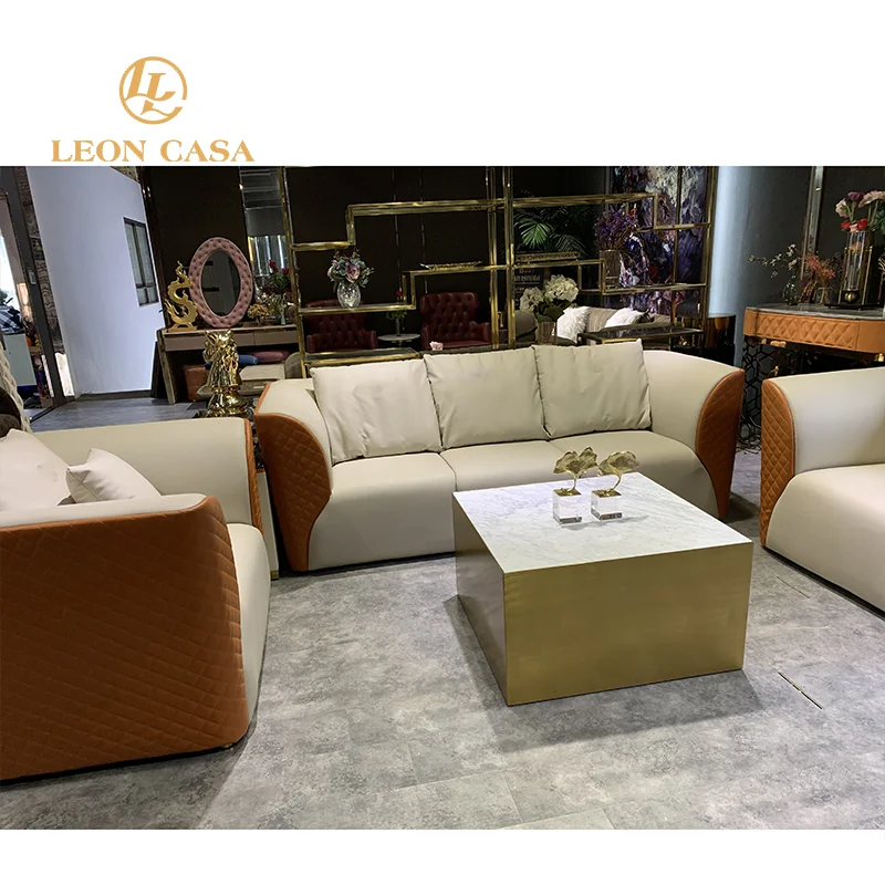 High Quality Luxury Antique Sofa European Velvet Sofa Set Furniture Living Room Sofas Leather Luxury Italian