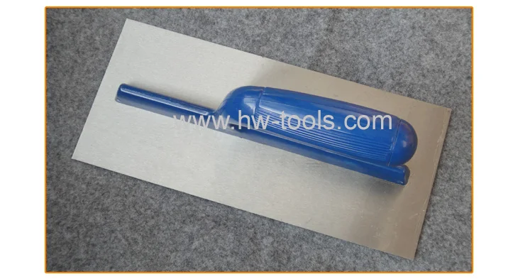 Plastering trowels with carbon steel blade plastic handle TROWEL