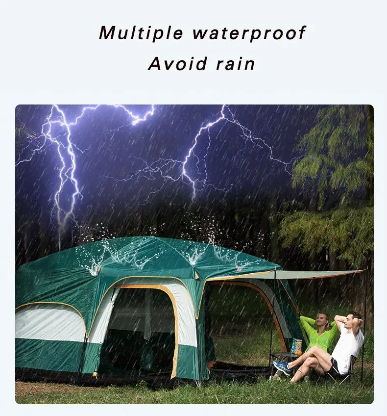 Hot Sale Tipi Buy Light Weight Luxury Largest Dome Tents Glamping 8 Person Outdoor Family Camping Tent For Camping Sale