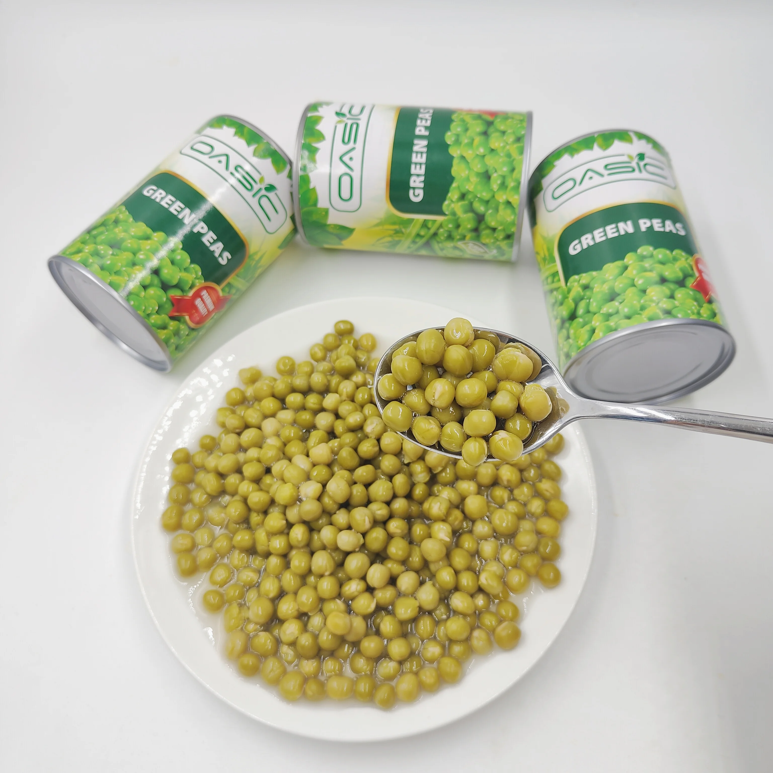 Wholesale Price Canned Green Peas in Brine  Premium Quality