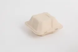Hot Food Takeaway Boxes Fast Food Box Hamburger Sugarcane Bagasse Packaging biodegradable Bagasse Clamshell Food Containers