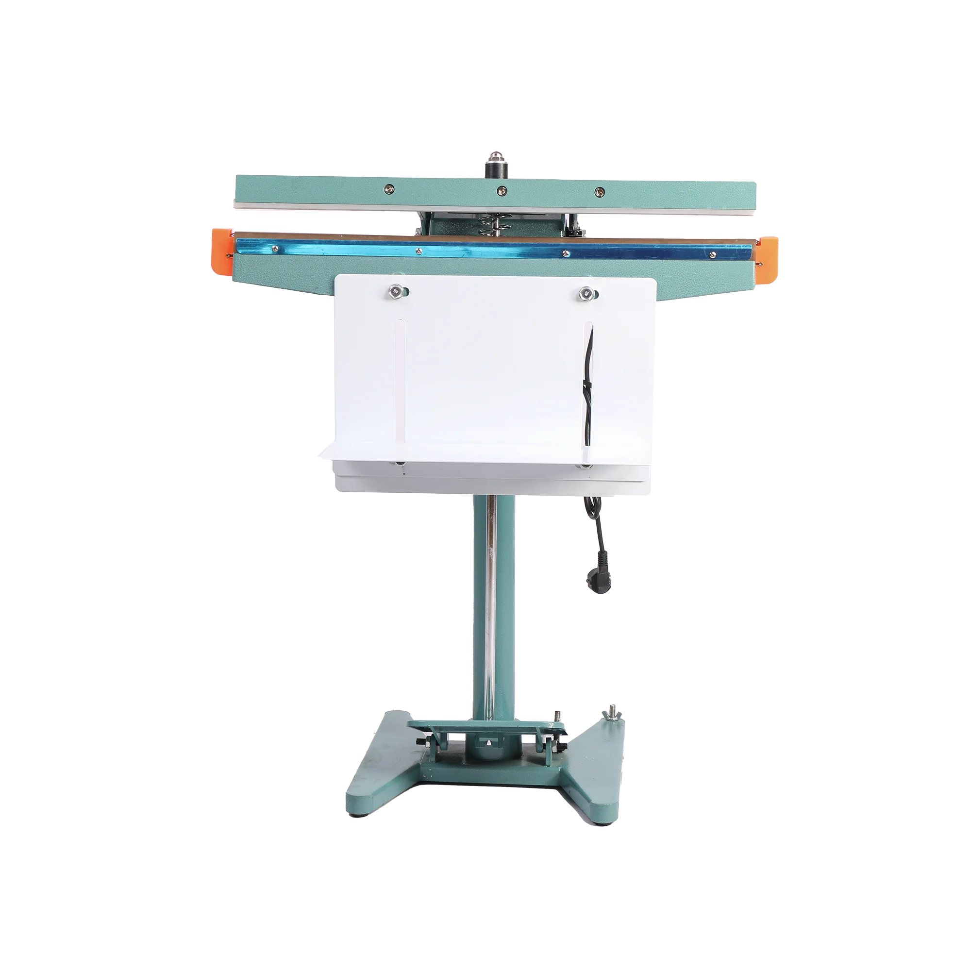food industry aluminum frame foot pedal packer sealing machine