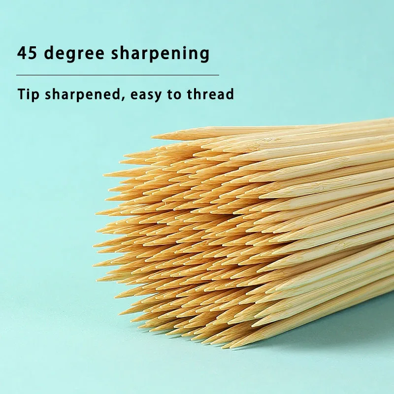Biodegradable Kebab Bamboo Teppo Paddle Skewer Barbecue Stick Professional Wholesale Bamboo Sticks Manufacturer