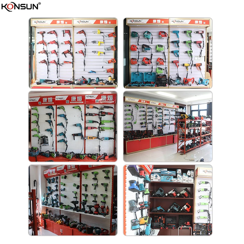 KONSUN 82314 Heavy Duty Electric Angle Grinder 1800W 180MM Long Handle Double Speed Industrial Grade Polishing 220V 230MM Disc