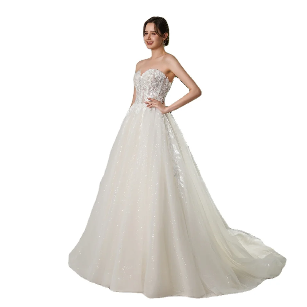 Роскошные свадебные платья женский костюм одежда со съемным свадебным платьем на заказ