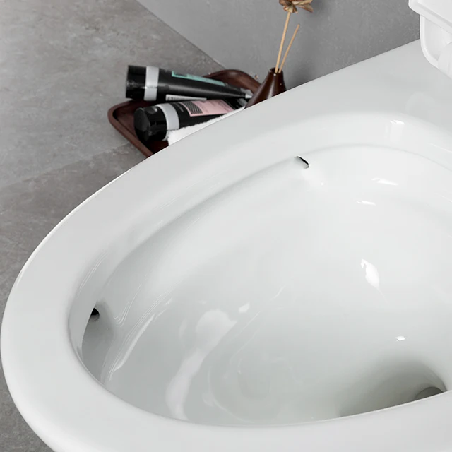 New Arrival White S-trap One Piece Ceramic Elongated Toilet Wc Piss Banheiro Closestool Dual Flush Toilet