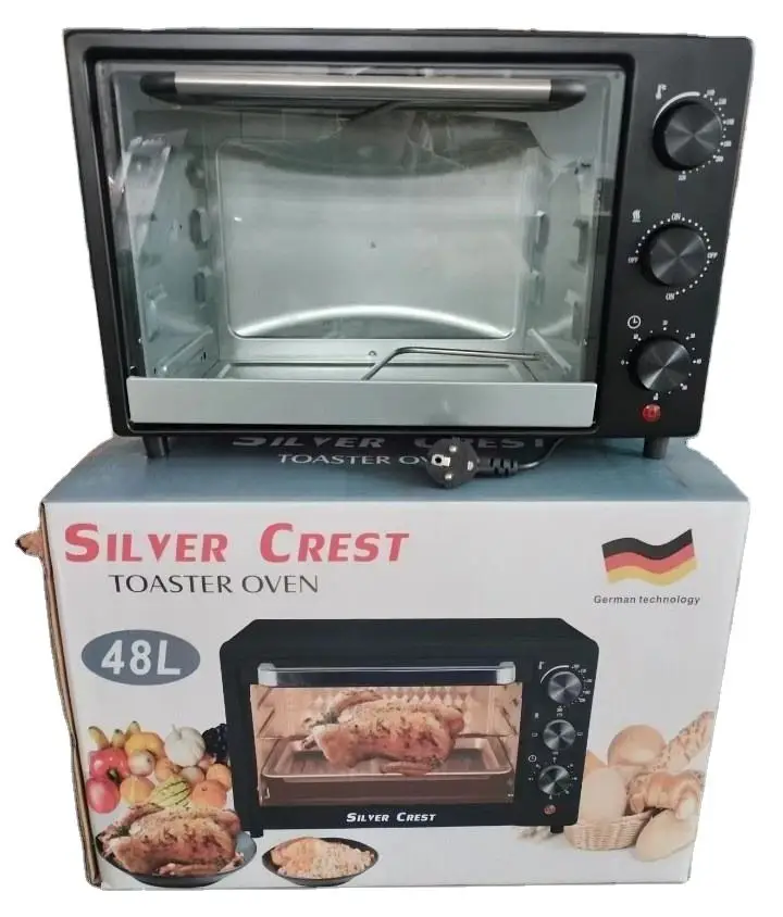 48L Manufacturer Factory Price Electric Oven Pizza Oven Bakery Home Stainless Steel Chicken Oven