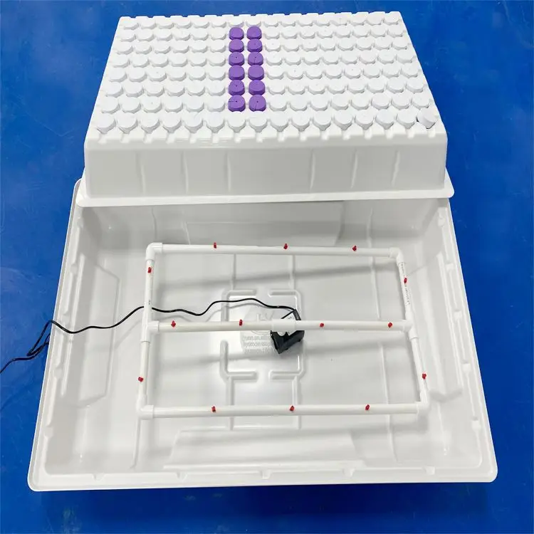 128 Low Rise Pro Outdoors Garden Hydroponic System Aeroponic Planting Cloning Trays