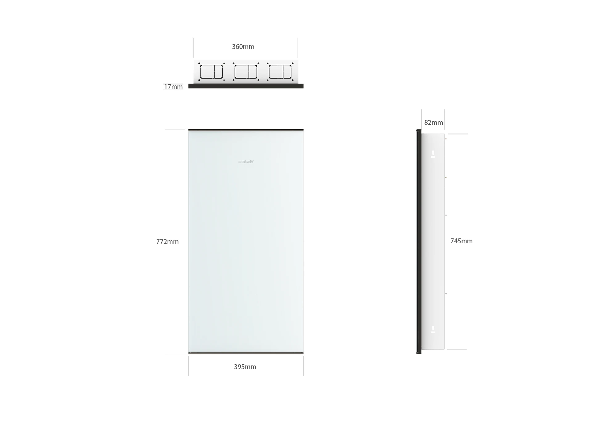 New Design 72P 4row european distribution powterminal boards panel termination box fiber for family power controlling