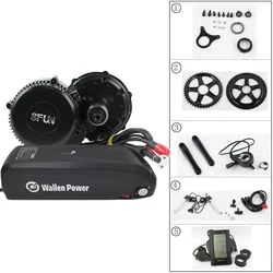 Brushless 48 volt 1000w bafang motor electric bike kits