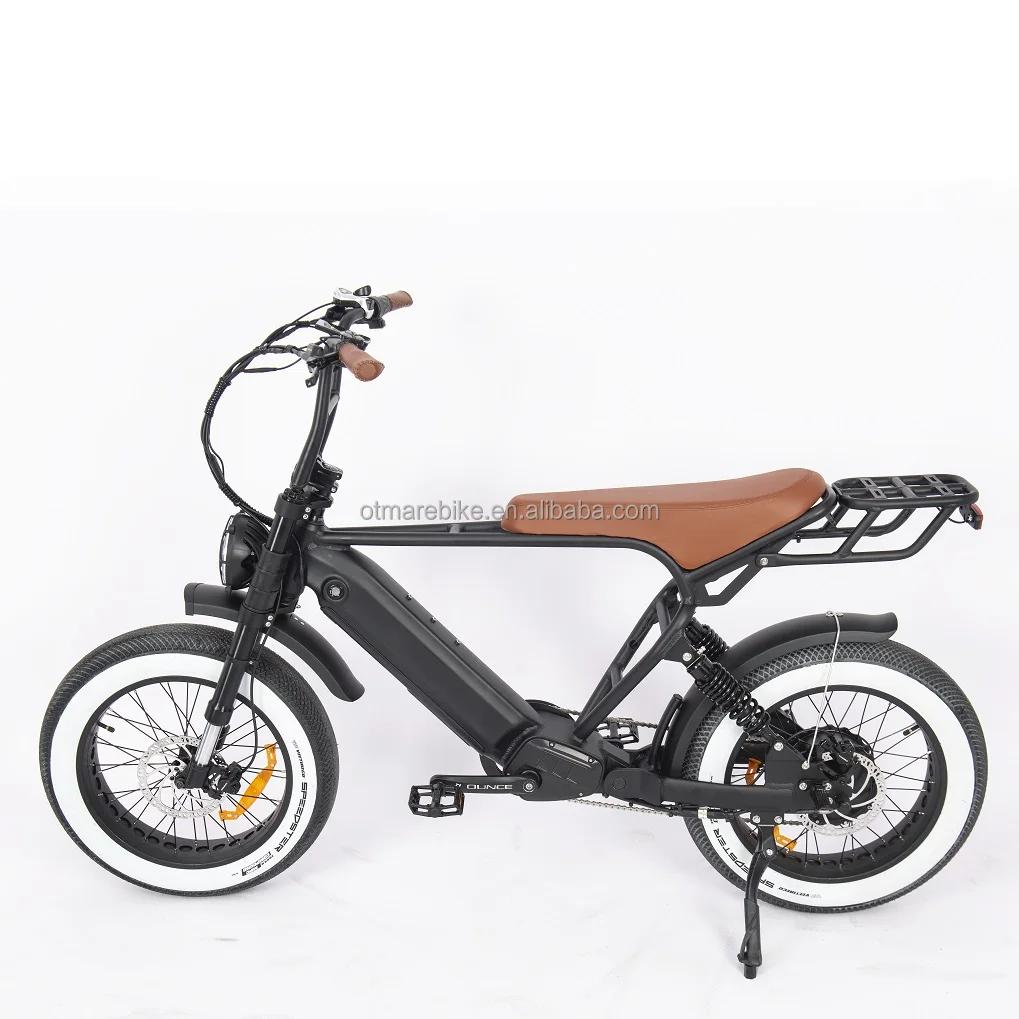 Powerful Full Suspension Electric Bicycle Dul Bike Big Tyre Double Lithium Battery 48v/52v Electric Fat Bike