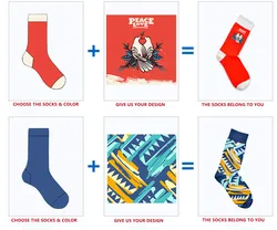 Best selling custom logo trend sports socks casual student mid-tube socks
