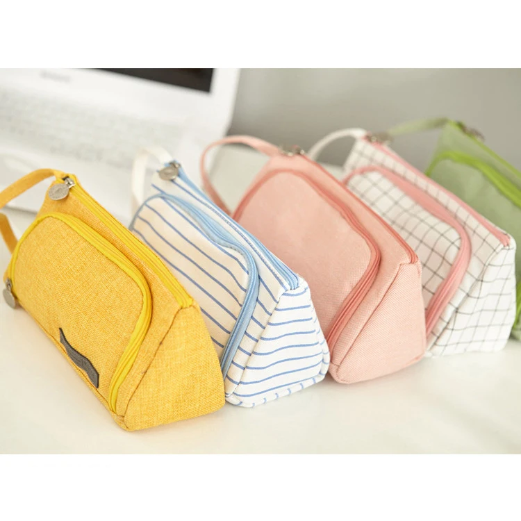 Пенал большой емкости, чехол для карандашей для средней и старшей школы, офиса, колледжа, для девушек и взрослых