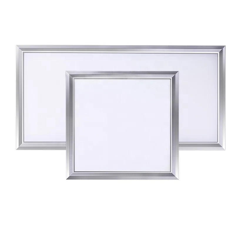 Square surface ceiling flat commercial led 600x600 led panel light