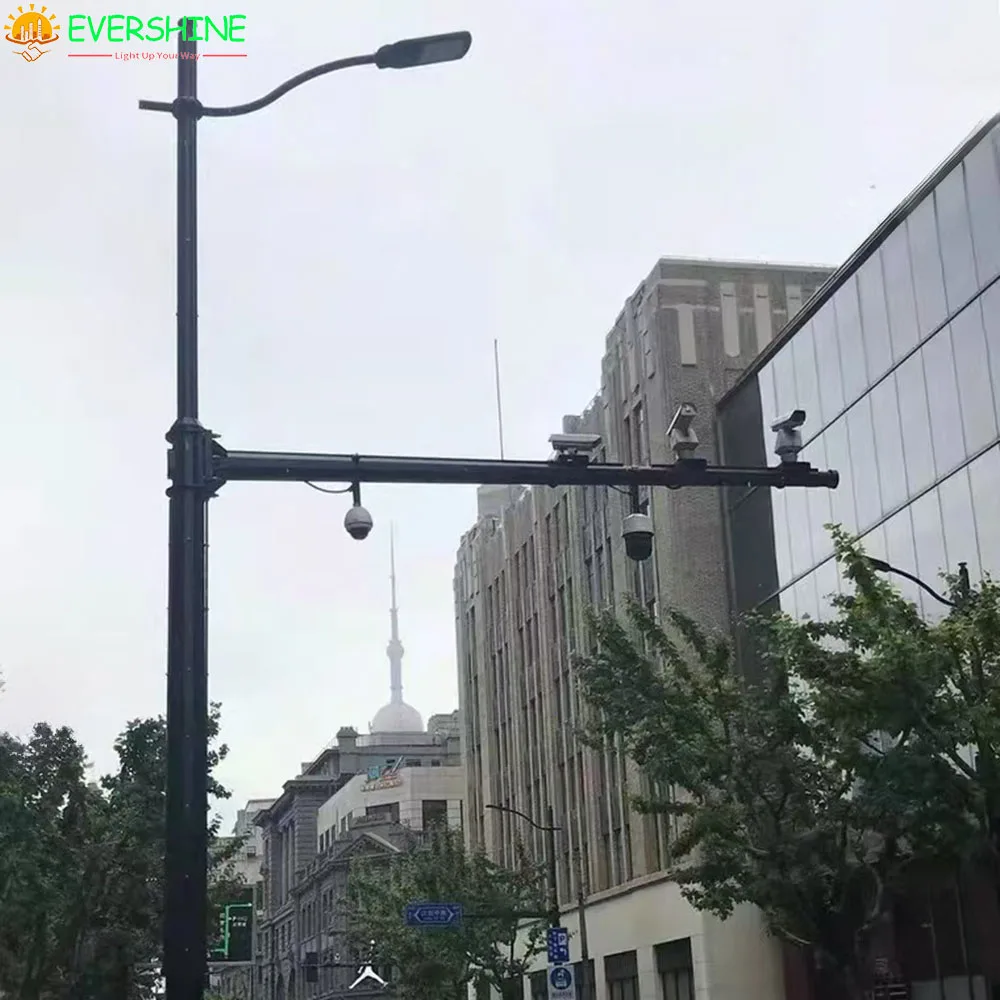 Преференциальная цена многоугольный монтажный столб CCTV высота 3 м 15