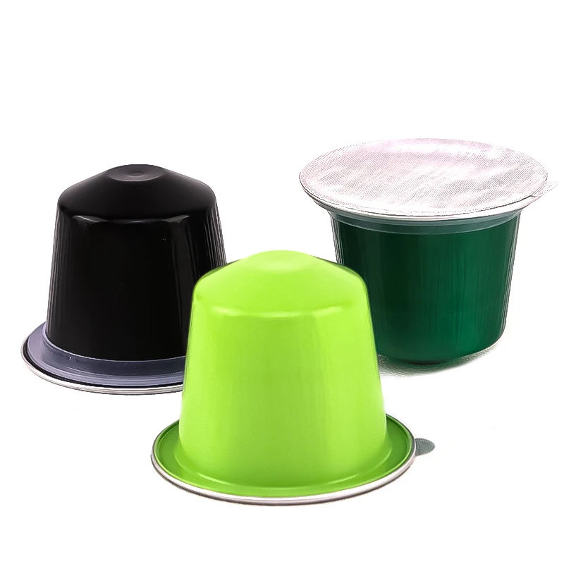 High Performance Promotional Empty Aluminium Coffee Capsules Disposable Coffee Capsule Shell