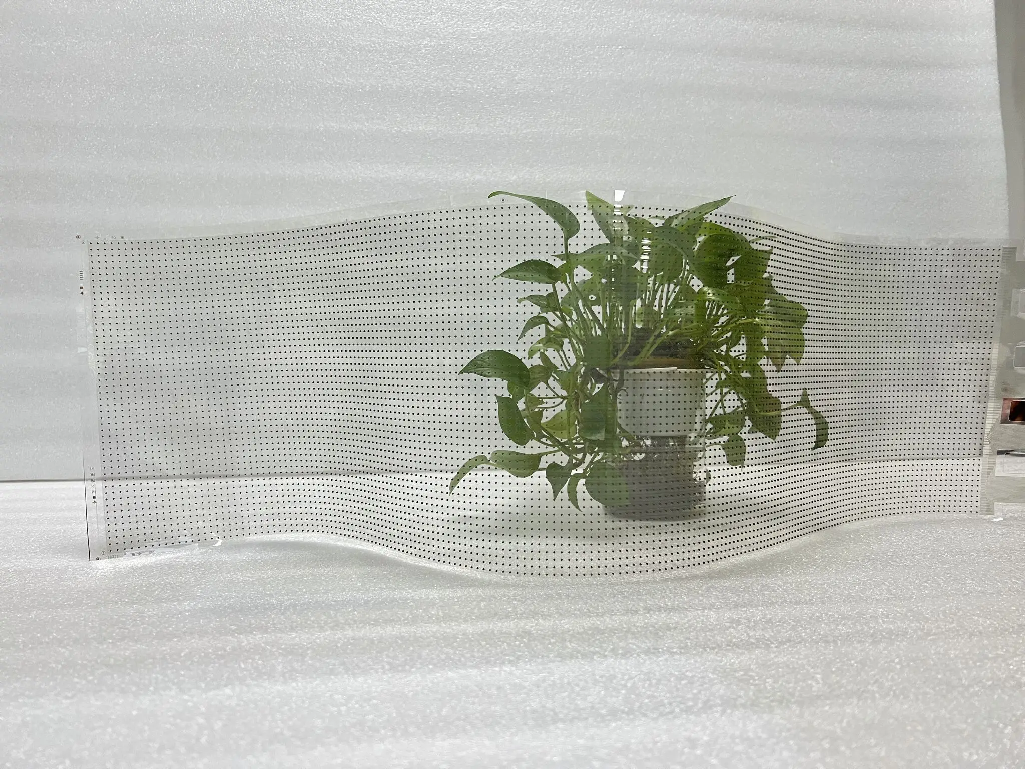 Adhesive Transparent6 Film 2023 Transparent Film Transparent Led Screen For Retail Stores