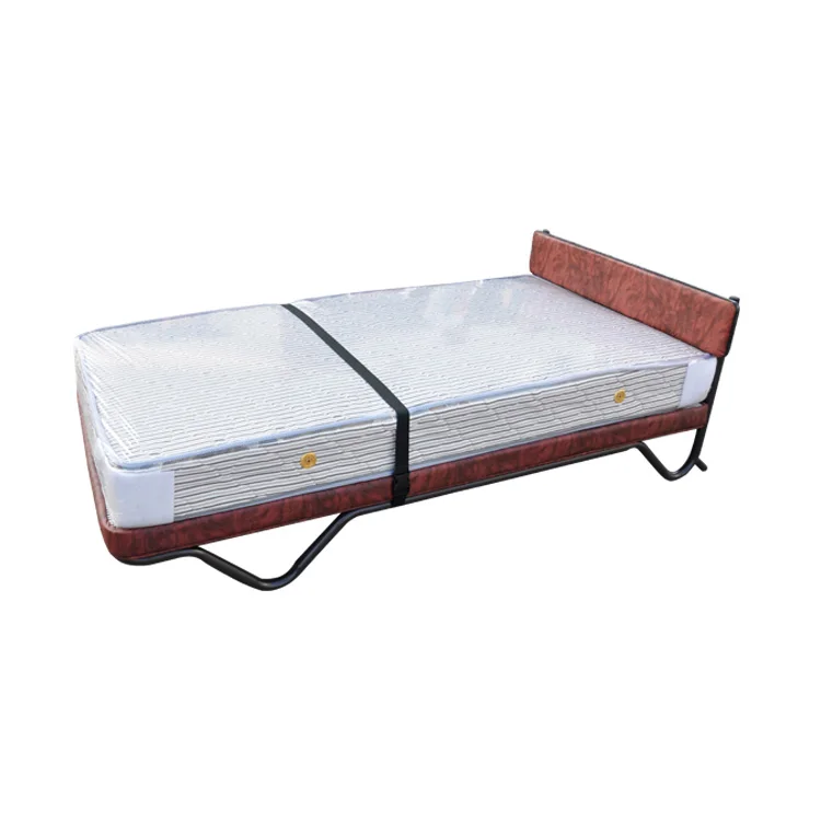 Cheap Single  Hotel Bedroom metal Extra Rollaway Folding Bed